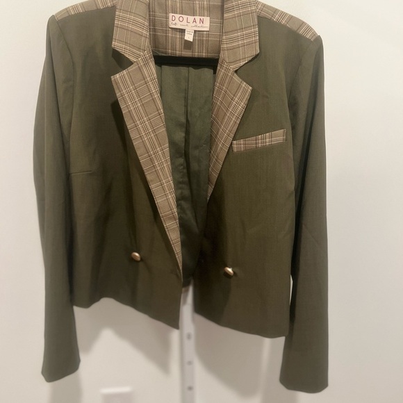 DOLAN Cropped Blazer Jacket / Size L / ANTHROPOLOGIE BRAND /NWOT - Picture 4 of 5